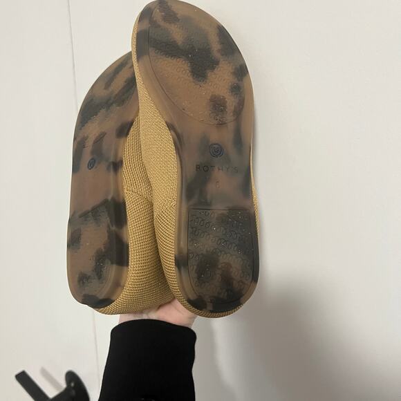 Rothy's Dark Mustard Yellow The Flats Size 5 - Picture 5 of 7